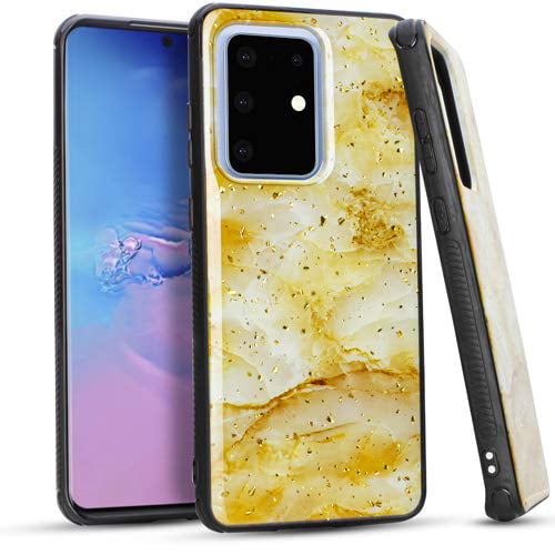 4 Shock-Absorbing Rugged Galaxy S21 Ultra Case Protective Military Grade Shockproof Matte Anti-Scratch Slim Hard Back with Silicone Edge Bumper Protection Cover Designed for Galaxy S21 Ultra Thin 